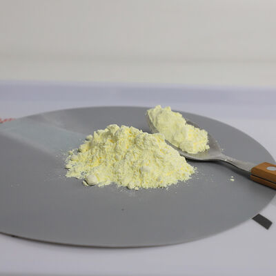 Poudre jaune clair SHUANGYAN, poudre de mélamine pure, non toxique, idéale pour les applications industrielles, y compris la fabrication de résines et de plastiques