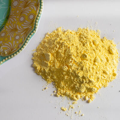 SHUANGYAN Formaldéhyde d'urée jaune en poudre composée 100% mélamine appliquée sur des plaques 20 kg/sac de papier kraft