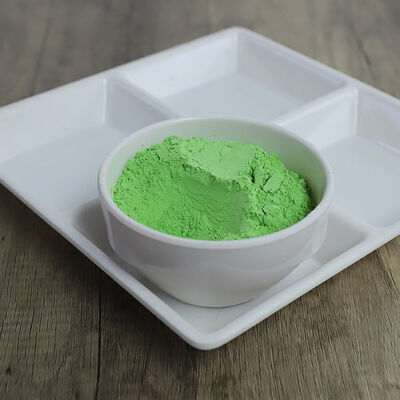 Poudre de résine mélamine-formaldéhyde SONYEE verte, teneur en mélamine 99,8 %, hexaméthylolmélamine, adaptée aux stratifiés et aux revêtements