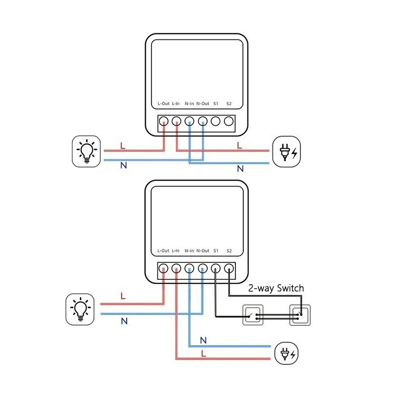 16A Multi Light Switch Panel 110v APP Control