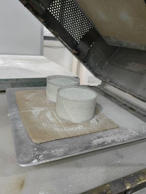 Le bâti de traitement rapide de mélamine saupoudrent le GV de résistance de jet de sel de matière première