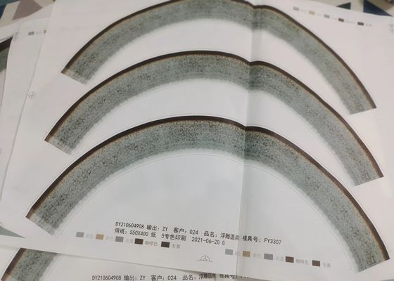 Décalque non-enduit de mélamine 787x1092mm de papier pour l'emballage de palette de vaisselle de mélamine