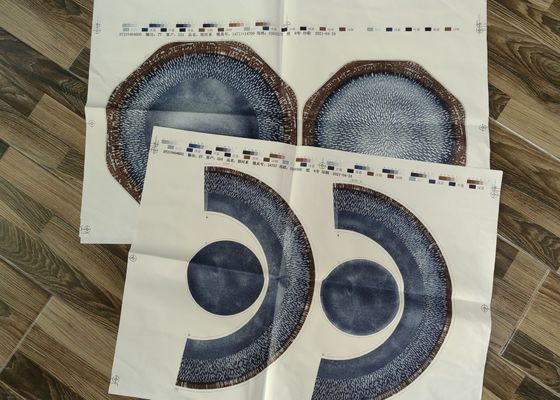 papier de décalque de la mélamine 38-45g/M2 pour l'échantillon de vaisselle de mélamine disponible