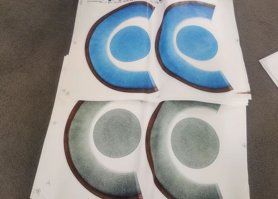 Papier d'imprimerie de mélamine d'isolation thermique de papier enduit de mélamine de GF