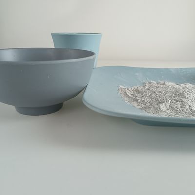 Le glaçage de la mélamine C3H6N6 saupoudrent 1,661 le coffre-fort de contact de nourriture de pureté de la densité 99,8%