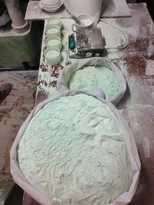 La résine blanche d'UF1P MF saupoudrent la poudre non toxique de mélamine