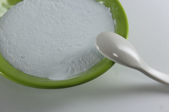 Poudre de bâti de MF de catégorie comestible de matière première de la mélamine C3H6N6 pour le traitement en plastique