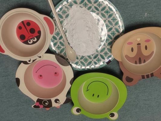 99,8% composé en plastique de moulage aminé 25kg/Bag de poudre de résine de mélamine