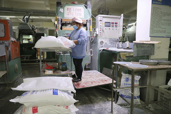 Vaisselle rendant le composé de formaldéhyde de poudre de bâti de mélamine non toxique