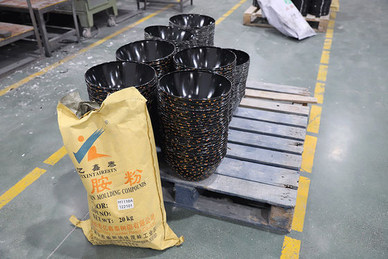 composé de poudre de bâti de la mélamine 10kg de 100% pour le restaurant insoluble