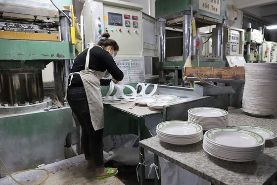 Poudre de glaçage 10Kg/Bag de mélamine 100% blanche non toxique pour la vaisselle de mélamine