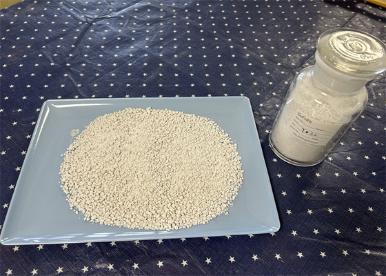 Poudre de moulage à 99% de mélamine Additifs industriels Résine synthétique Matériau de base