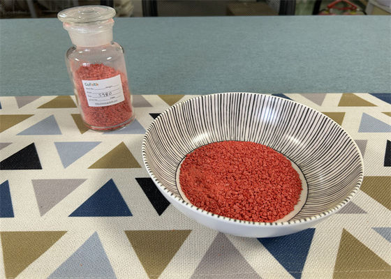 Granules de marbrure de mélamine de regard employés pour produire la vaisselle d'imitation de Pocelain