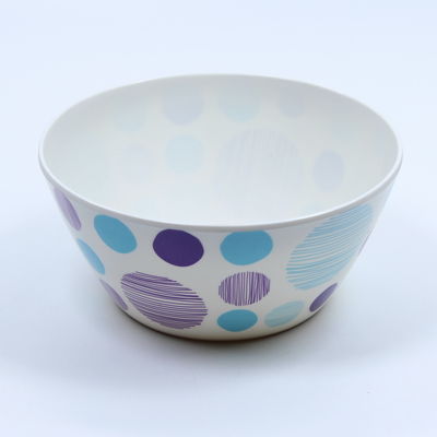 Des ensembles de vaisselle en mélamine bleue avec bol de mélange