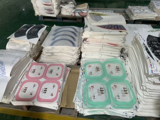 Papier décalé en résine de mélamine 100% épais sur mesure pour ustensiles de table en mélamine