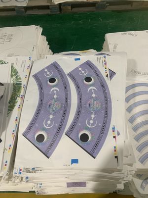 Papier décalé en résine de mélamine 100% épais sur mesure pour ustensiles de table en mélamine