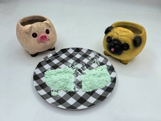 Poudre de vitrage en mélamine Blanc chimique pour matériaux de construction