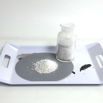 Contenu en cendres de GUFAITH 003 pour cent Granules de mélamine Formule moléculaire C3H6N6 Température de sublimation 300 degrés Celsius Idéal pour les applications industrielles