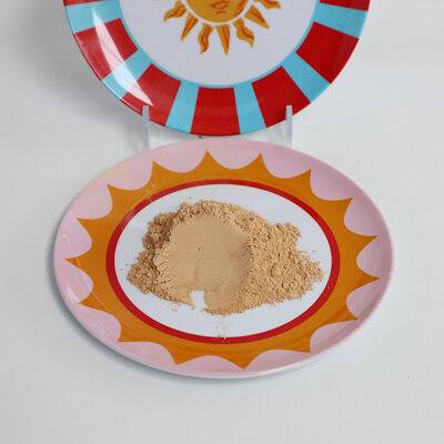 GUFAITH Poudre de résine de mélamine brune résistante aux températures élevées, adaptée à l'utilisation dans les vaisselles et autres applications