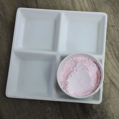 SONYEE Composé de moulage de mélamine rose Poudre de qualité Melamine matières premières utilisées dans la production de résines de formaldéhyde de mélamine et de composés de moulage