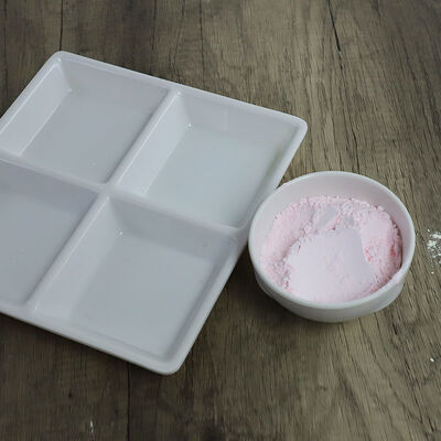 SONYEE Composé de moulage de mélamine rose Poudre de qualité Melamine matières premières utilisées dans la production de résines de formaldéhyde de mélamine et de composés de moulage