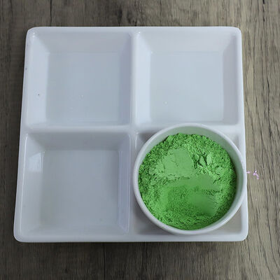 Poudre de résine mélamine-formaldéhyde SONYEE verte, teneur en mélamine 99,8 %, hexaméthylolmélamine, adaptée aux stratifiés et aux revêtements