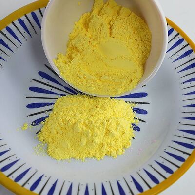 SONYEE Jaune 100% mélamine 25 kg matière première adaptée à la fabrication d'ustensiles de table et à l'approvisionnement constant en matière première de mélamine