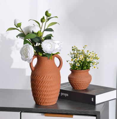 Vase de sol en céramique ISO ronde résistant à la chaleur / aux copeaux